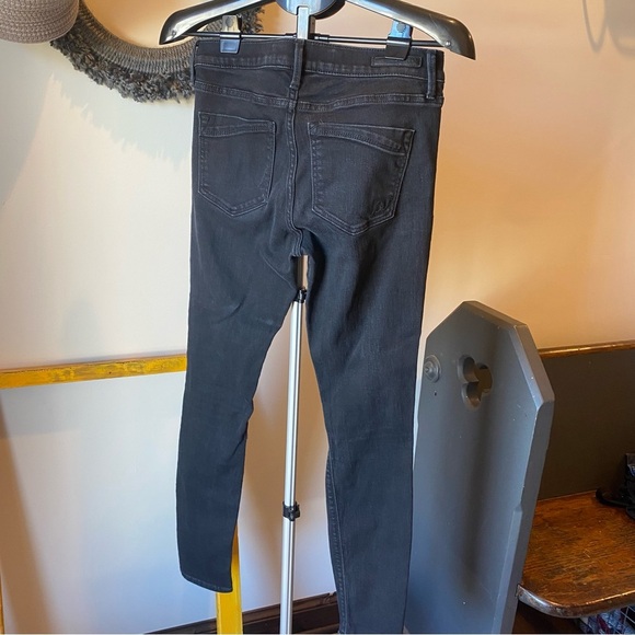 Express Black Distressed Jeans - Picture 6 of 6